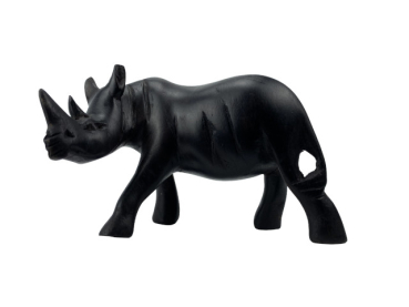 Preview: Ebenholzfigur Nashorn